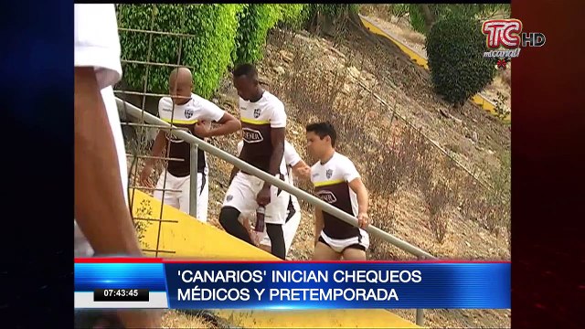‘Canarios’ inician chequeos médicos y pretemporada