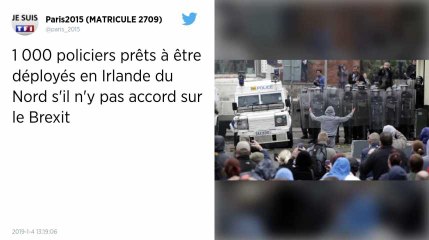 Brexit. 1 000 policiers prêts à être déployés en Irlande du Nord en cas d’absence d’accord
