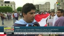 Miles de manifestantes en Perú exigen destitución del fiscal general