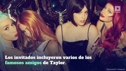 Taylor Swift celebra el Año Nuevo con fiesta de disfraces