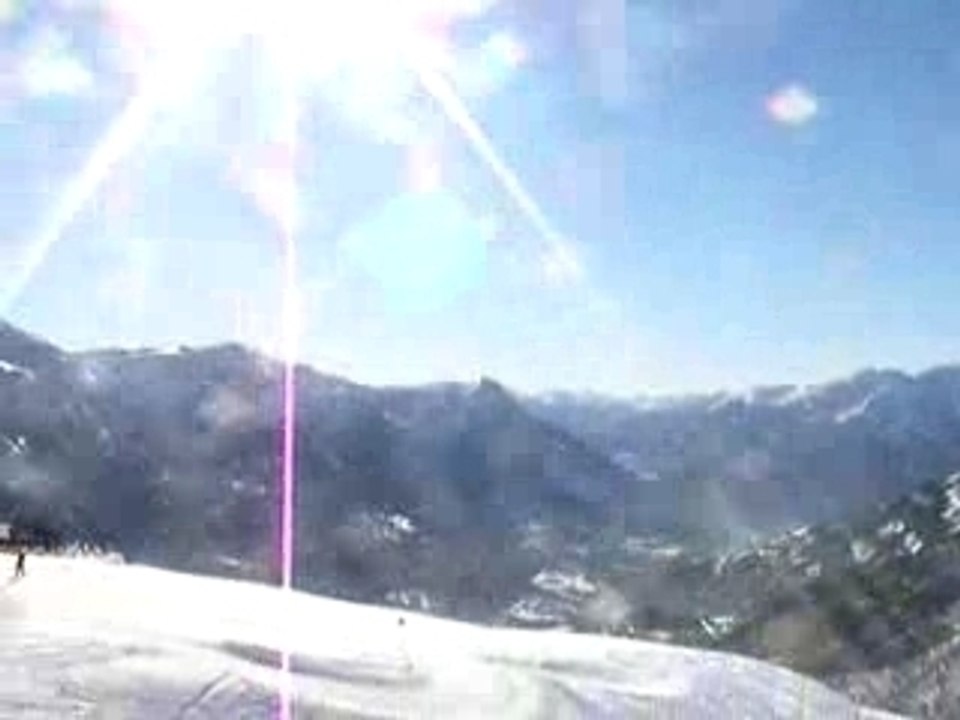 Session saut a ski hors piste team SEXS