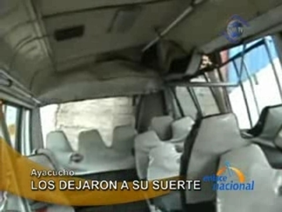 LOS DEJARON A SU SUERTE - AYACUCHO