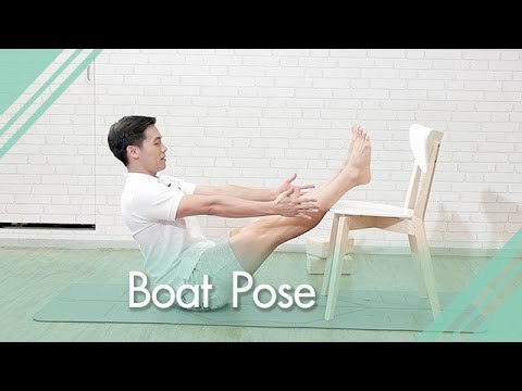 โยคะ ประจำวันกับ ครูเอก โยคะ ท่า Boat Pose