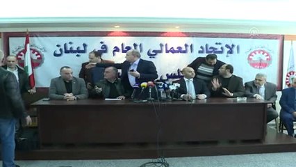 Lübnan'da Genel Grev Çağrısı - Beyrut