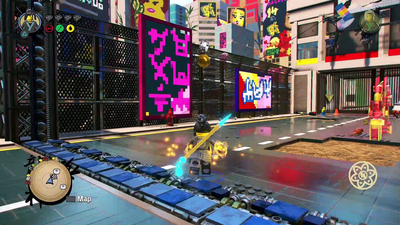 The LEGO Ninjago Movie Videogame - Ninjago City North 100% Guide (All Collectibles)