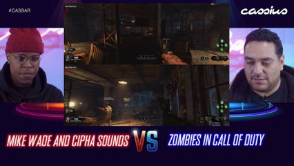 Cipha Sounds fights off zombies in Call of Duty Black Ops 4 | CasBar