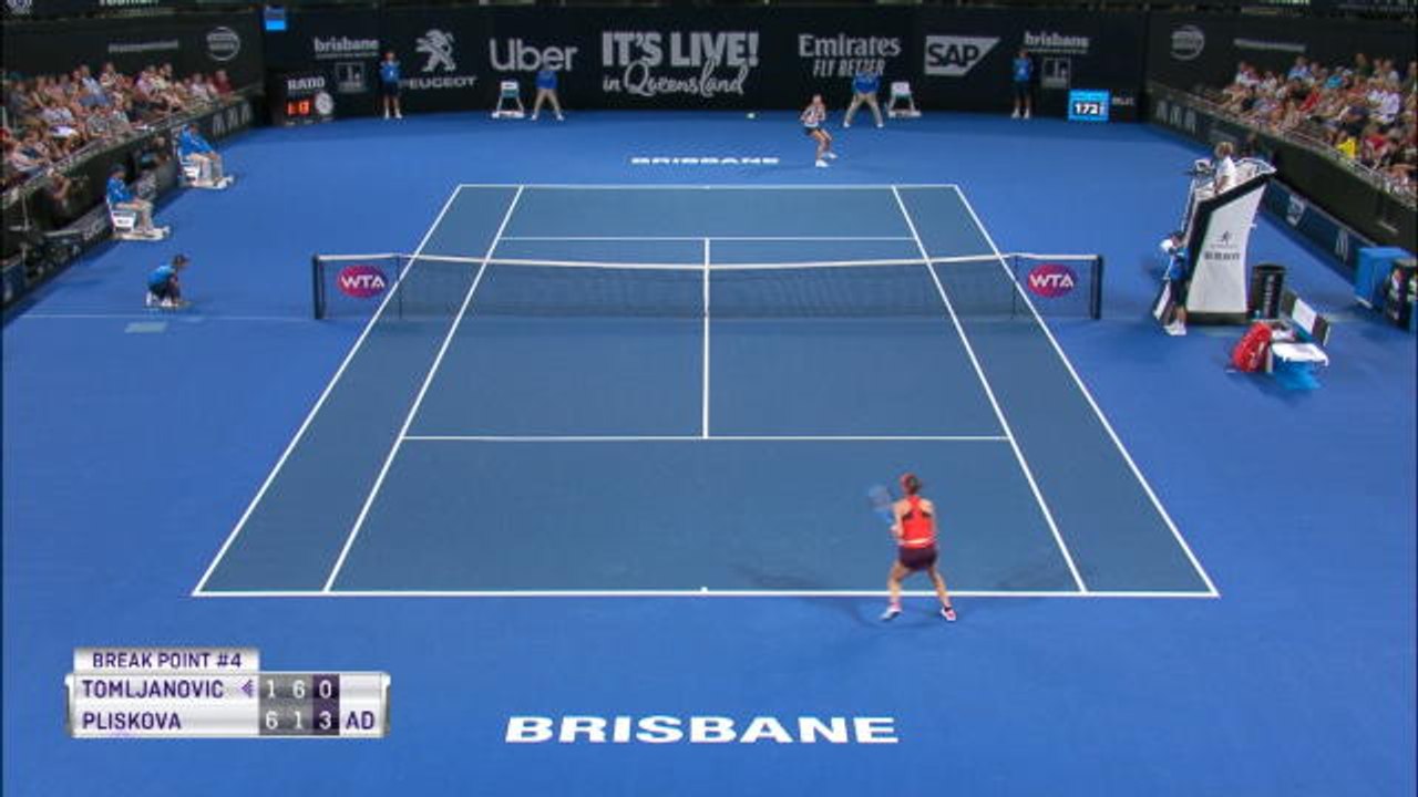 Brisbane - Pliskova qualifiée en mode yo-yo
