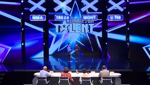 Magicians Bewitch Us With Spoon Magic Myanmar's Got Talent Magicians Got Talent