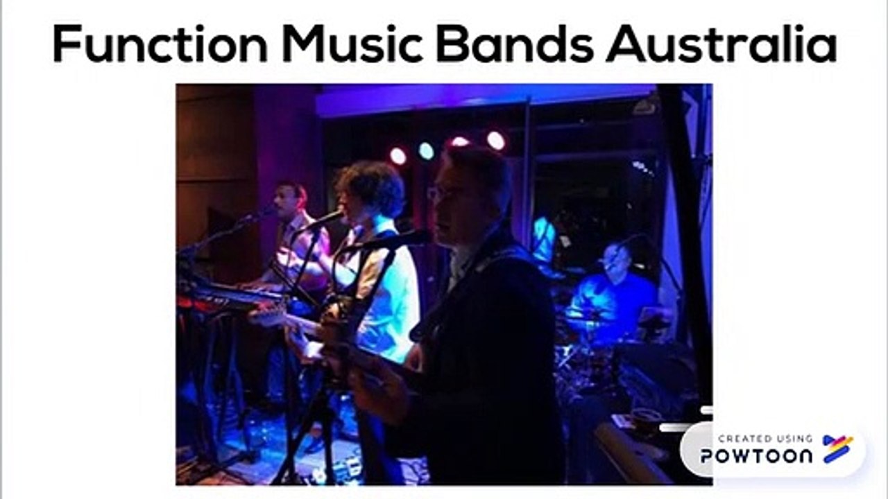 Function Music Bands Australia