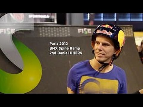 FISE X Paris 2012 BMX Spine Ramp 2nd Daniel Dhers