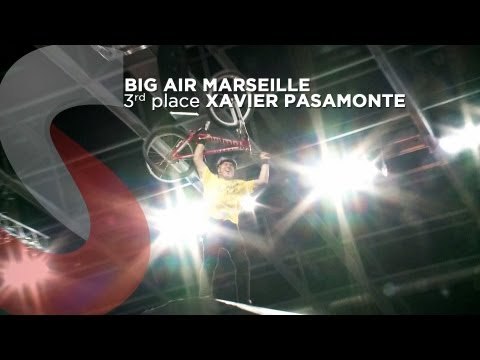 Xavier Pasamonte - 3rd place - Big Air Marseille 2013