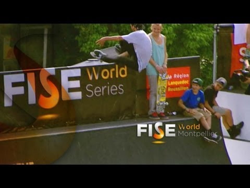Julien Bechet - 1st place - Qualif - Skate - FISE World Montpellier 2013