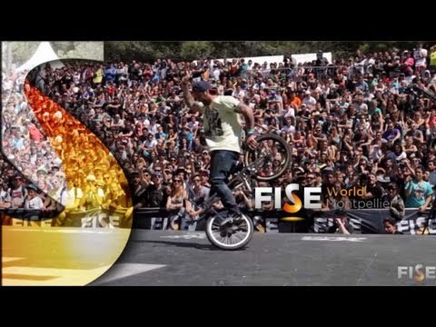 Alex Jumelin - 3rd Final BMX Flat - FISE World Montpellier 2013