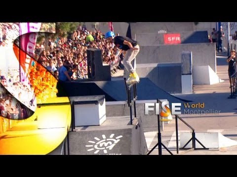 Stephane Alphano - 2nd Final Roller Slopestyle - FISE World Montpellier 2013