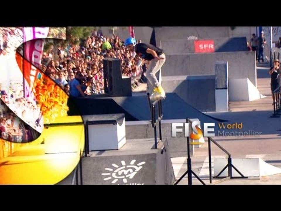 Stephane Alphano - 2nd Final Roller Slopestyle - FISE World Montpellier 2013