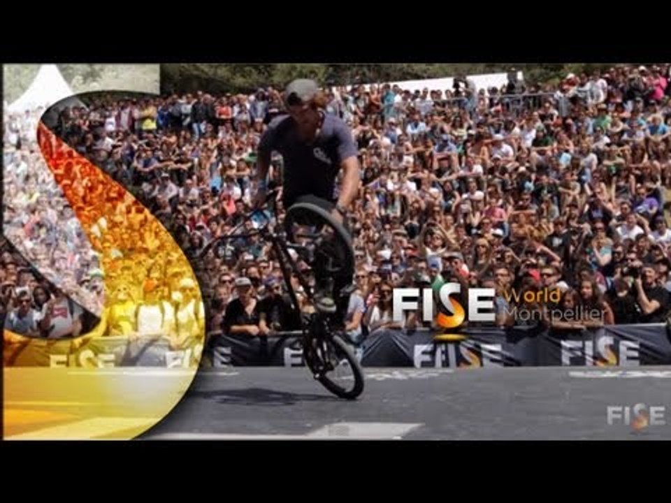 Matthias Dandois - 2nd Final BMX Flat - FISE World Montpellier 2013