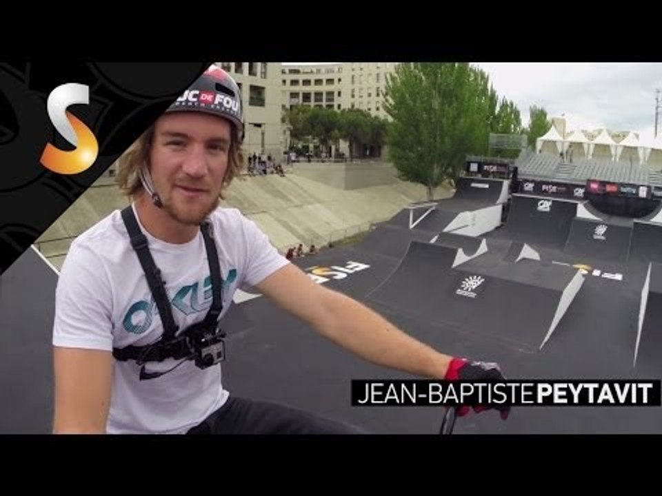 GoPro Course Preview - BMX Park Jean-Baptiste Peytavit - FISE World Montpellier 2014