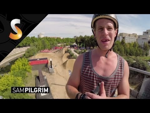 GoPro Course Preview - MTB Sam Pilgrim - FISE World Montpellier 2014