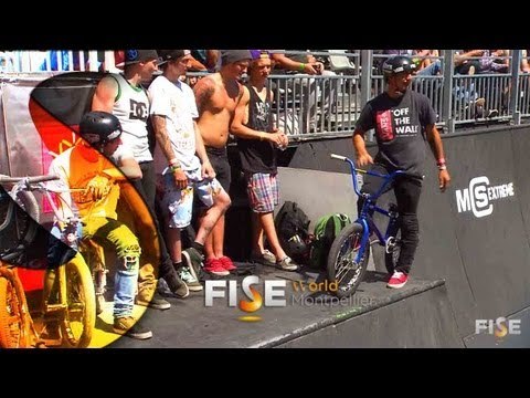 Daniel Sandoval - 1st Qualif BMX Park - FISE World Montpellier 2013
