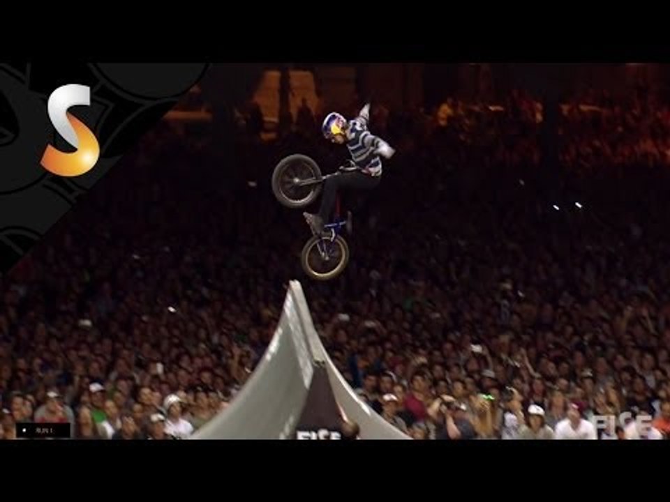 Daniel Dhers - 2nd Final BMX Freegun Air Spine - FISE World Montpellier 2014
