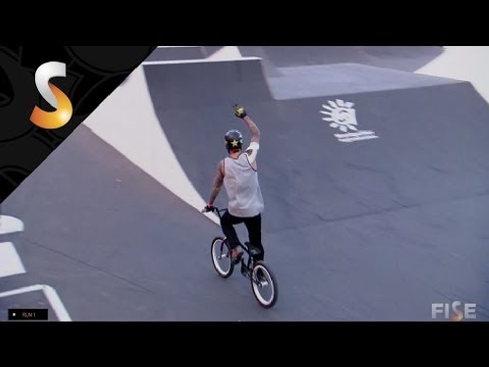 Logan Martin - 1st Final BMX Park - FISE World Montpellier 2014