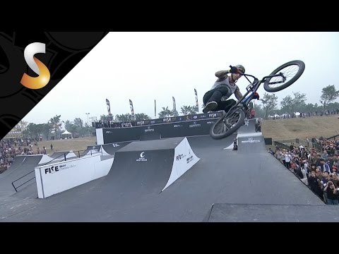 Logan Martin - 1st Final BMX - FISE World Chengdu-China 2014