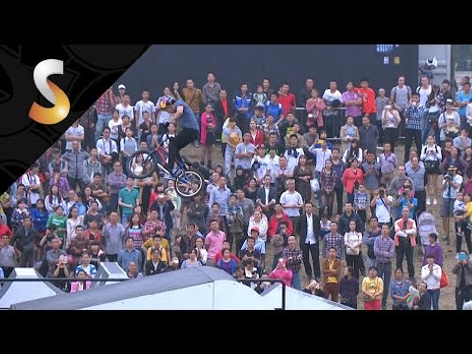 1st Daniel Dhers BMX Park Pro Qualifs - FISE World Chengdu-China 2014