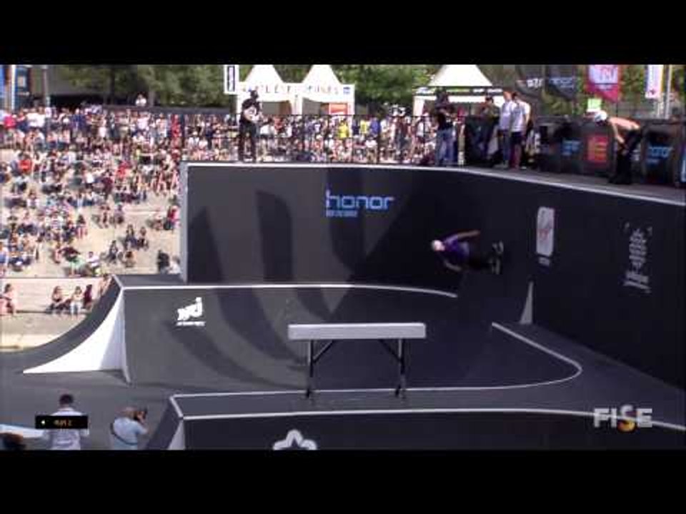 2rd Final Roller Park - Sphen swain- FISE World Montpellier 2015