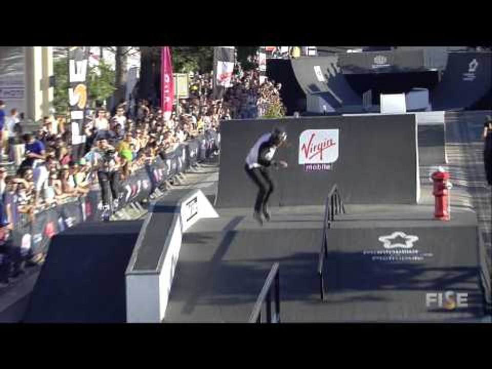 3rd Final Roller slopstyle - Dave Lang - FISE World Montpellier 2015