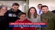 Messi and Suarez visit children's hospital