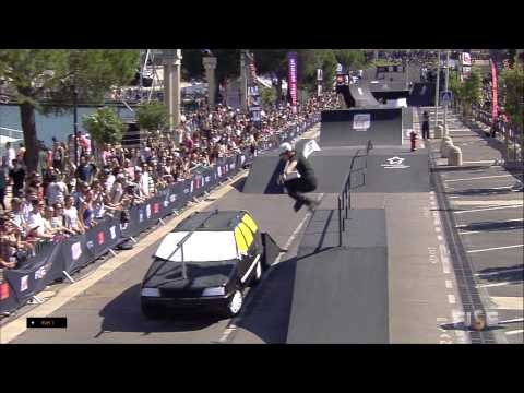 1st - Qualif Roller Slopstyle - Joe ATKINSON - FISE World Montepellier 2015