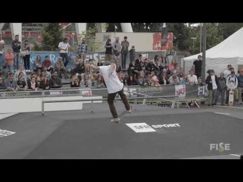 Joseph Garbaccio - 1st Final Skateboard - FISE Xperience Reims 2016