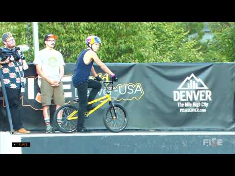 Daniel Dhers - 2nd Final UCI BMX Freestyle Park World Cup - FISE World Denver 2016