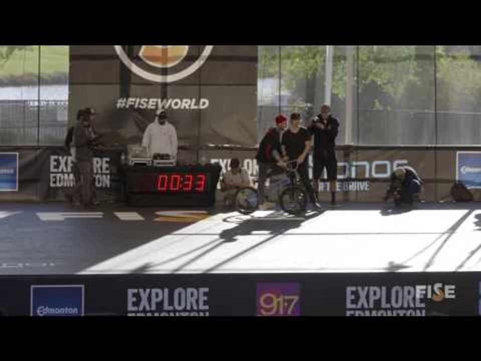 Alex Jumelin - 1st Final BMX Flat - FISE World Edmonton 2016