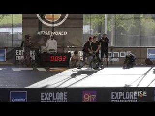 Alex Jumelin - 1st Final BMX Flat - FISE World Edmonton 2016
