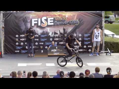 Adam Kun - 2nd Final BMX FLAT - FISE World Denver 2016