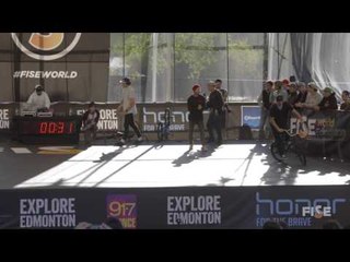 Adam Kun - 3rd Final BMX Flat - FISE World Edmonton 2016