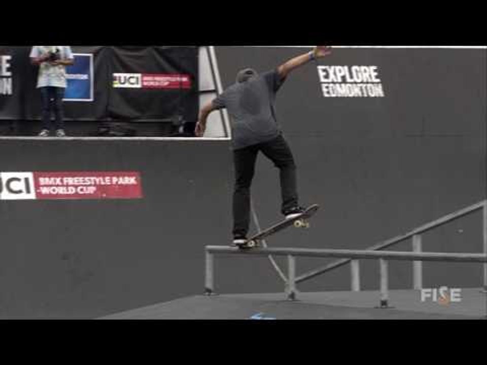 Joseph Garbaccio - 1st Semi Final SKATE - FISE World Edmonton 2016