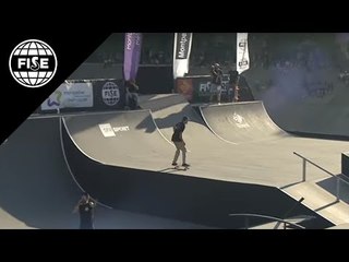 George POOLE 2sd Final Skate FISE Montpellier 2017