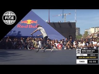 Jean William Prevost 1st Final FLAT   FISE Montpellier 2017