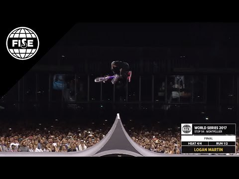 Logan martin - 1st Final SFR SPORT BMX SPINE - FISE Montpellier 2017