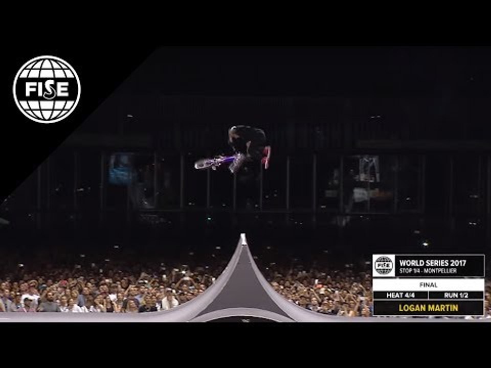 Logan martin - 1st Final SFR SPORT BMX SPINE - FISE Montpellier 2017