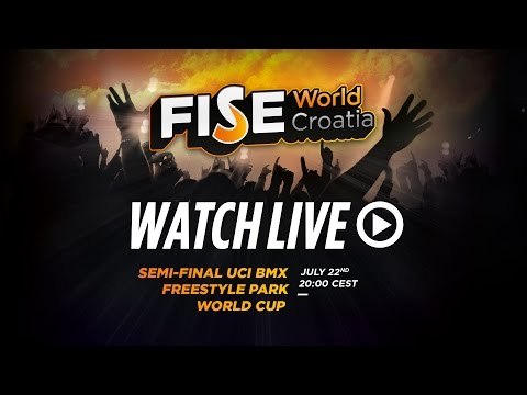 UCI BMX Freestyle Park World Cup Semi-Final - FISE World Croatia 2016