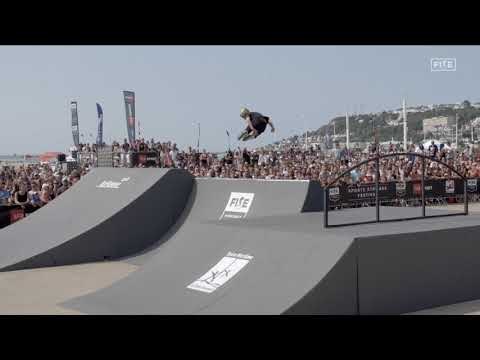 Romain Godenaire - 1st final Roller Freestyle Park - FISE Xperience Le Havre 2017