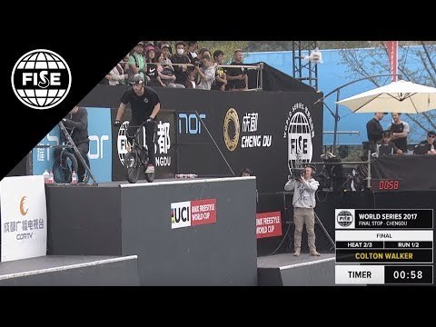 Colton Walker: 3rd Final UCI BMX Freestyle Park World Cup - FISE World Series Chengdu