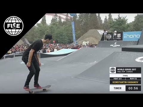 Konstantin Kabanov: 2nd Final Skateboard Street Pro - FISE World Series Chengdu