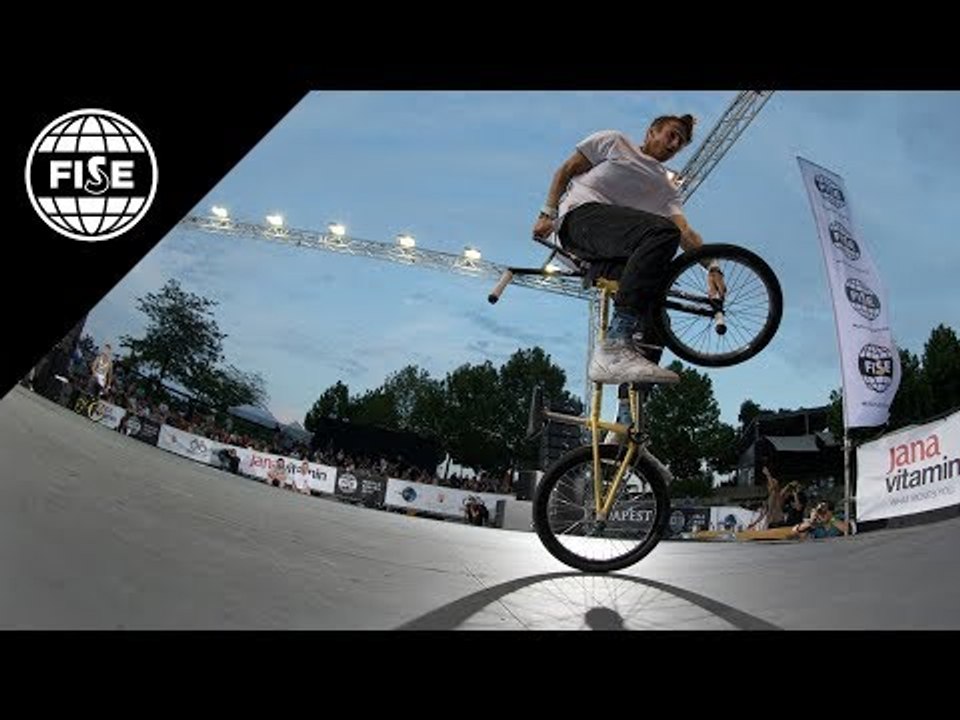 FISE Budapest 2017: BMX Freestyle Flat Pro Semi Final - REPLAY