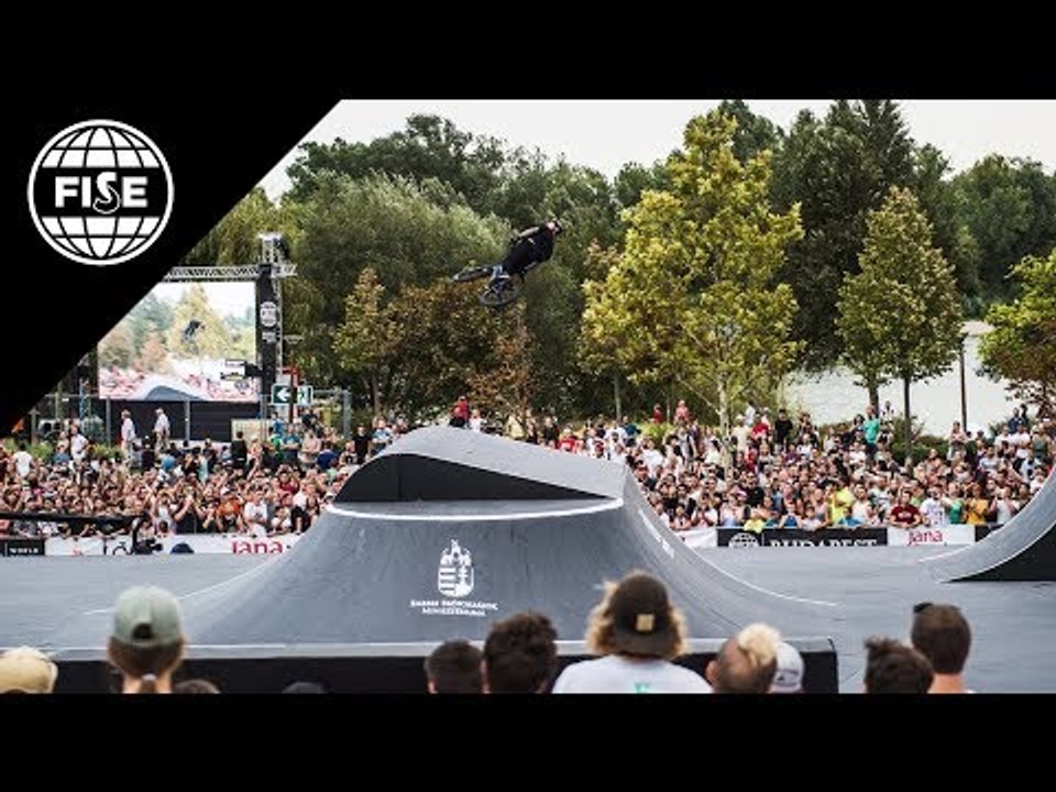 FISE Budapest 2017: UCI BMX Freestyle Park World Cup Men Final - REPLAY