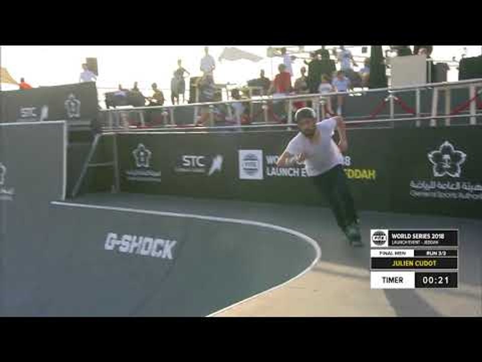 Julien Cudot | 1st Roller Freestyle Final - FISE Jeddah 2018