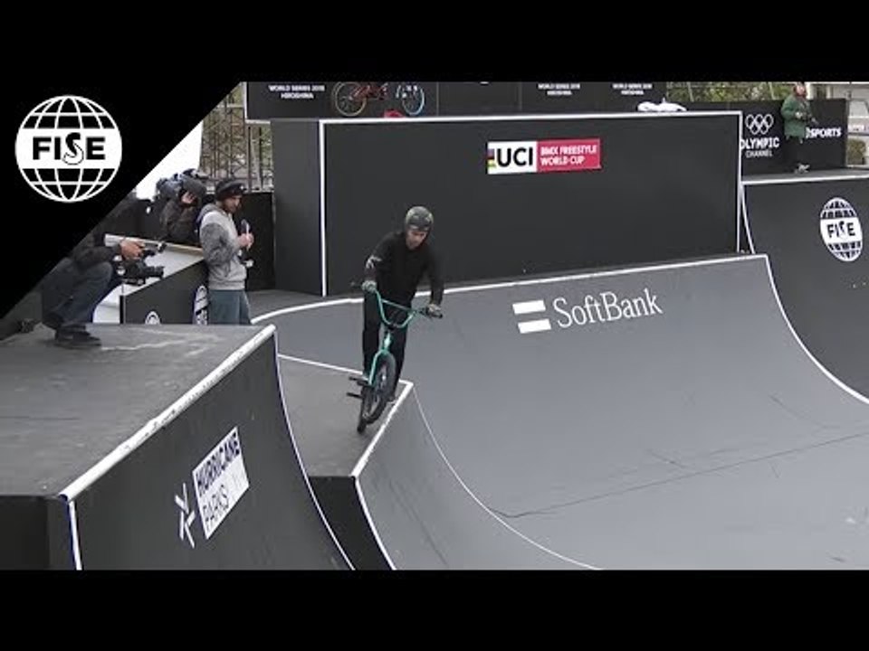 Alex Coleborn | 1st Semi Final UCI BMX Freestyle Park World Cup - FISE Hiroshima 2018